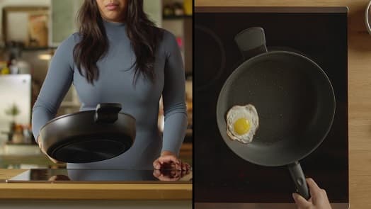 Panvica s nelepivým povrchom iCook, 24 cm video